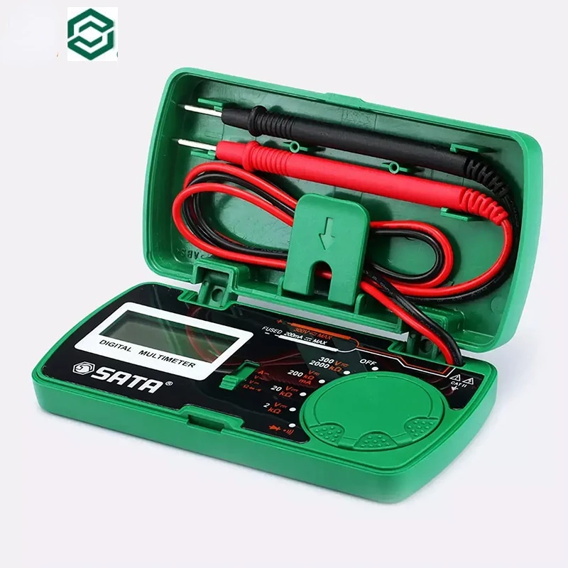 

New youpin Sata Multimeter Full Range Overload Protection AC and DC Voltage Mini Pocket Easy Measurement Measurable Continuity