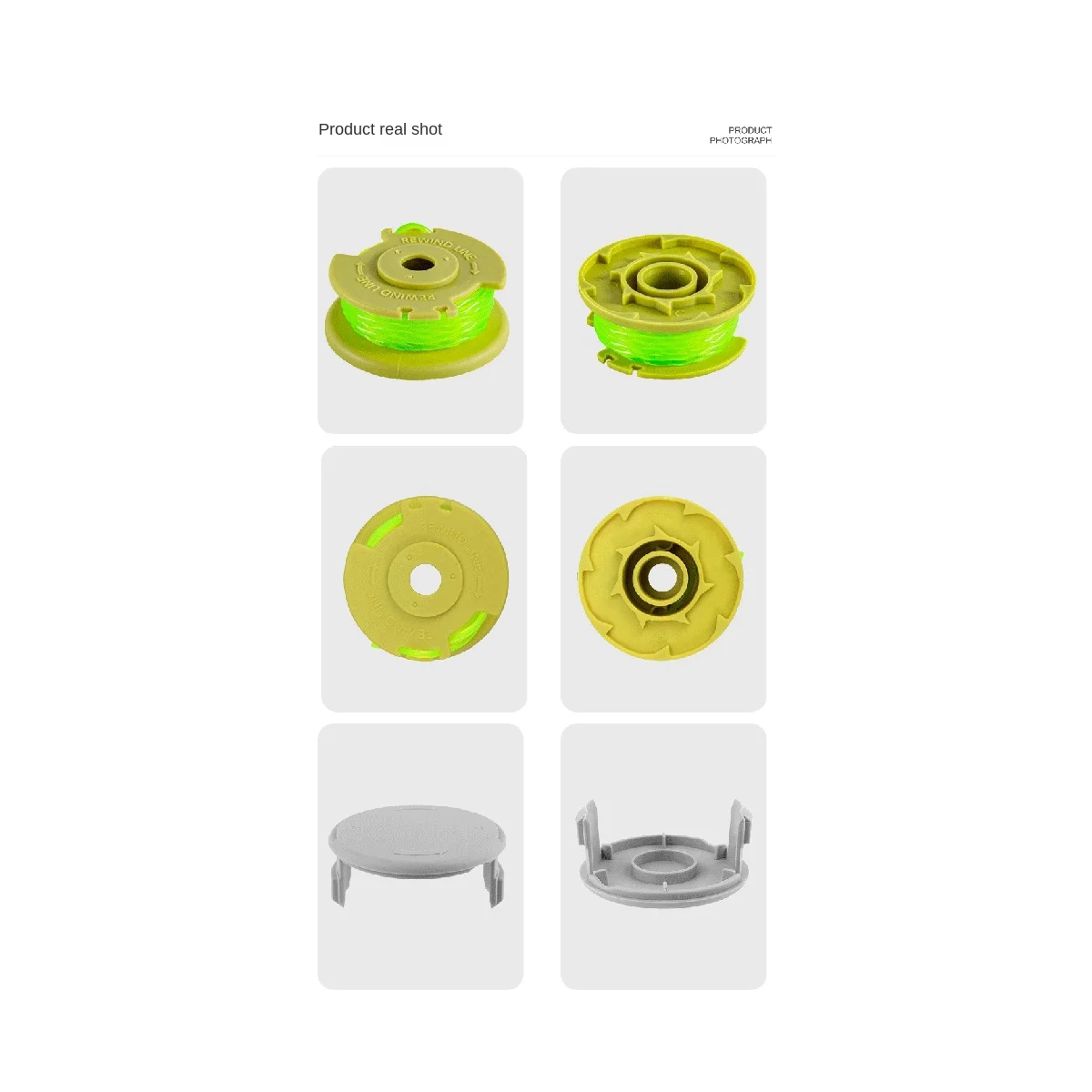 4 упаковки шпуля для косилки Ryobi AC80RL3/AC14HCA