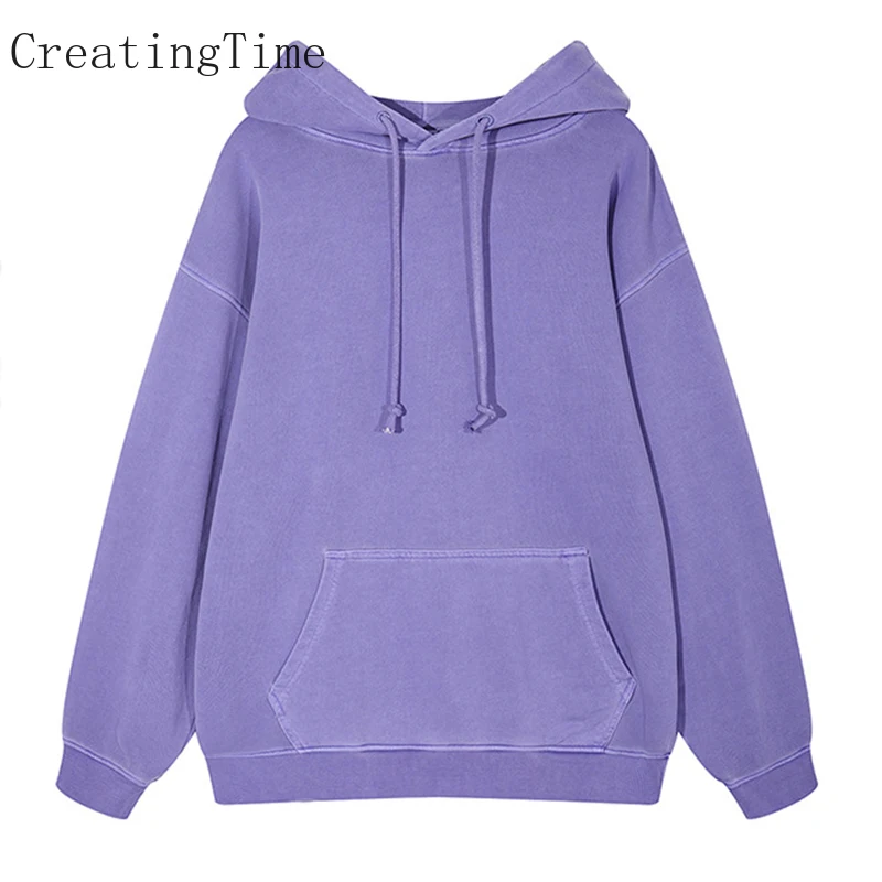 

Men's Hoodies 2022 Autumn And Winter New Pocket Distressed sweatshirt Vintage High Street Trend Loose Casual Solid Top ZH021