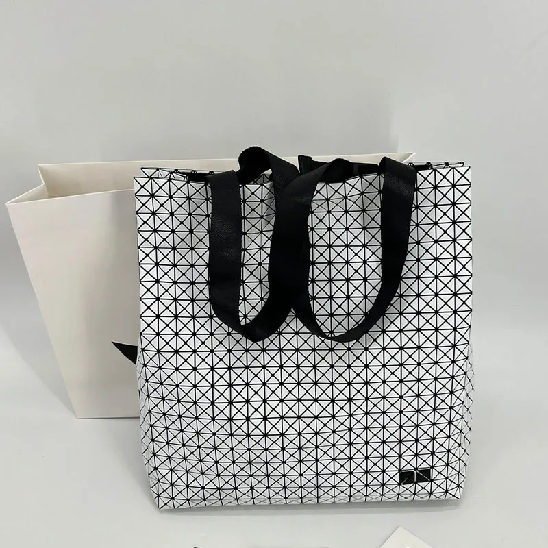 

Сумка-тоут женская с геометрическим рисунком, на одно плечо