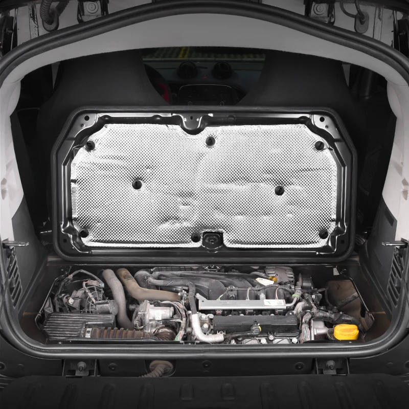 

Автомобильная шумоизоляция, теплоизоляционный коврик, автомобильный капот, звукоизоляция двигателя, брандмауэр, Тепловая панель для Smart 453 Fortwo Forfour