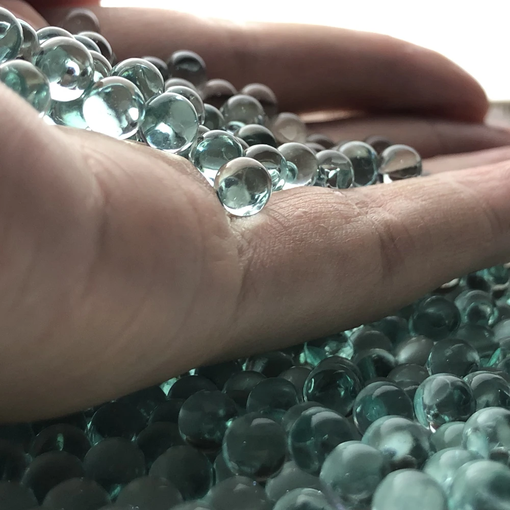 50-5000 шт. Целые стеклянные шарики 6 / 8 9 11 12 13 14 16 25 мм прозрачные мраморные