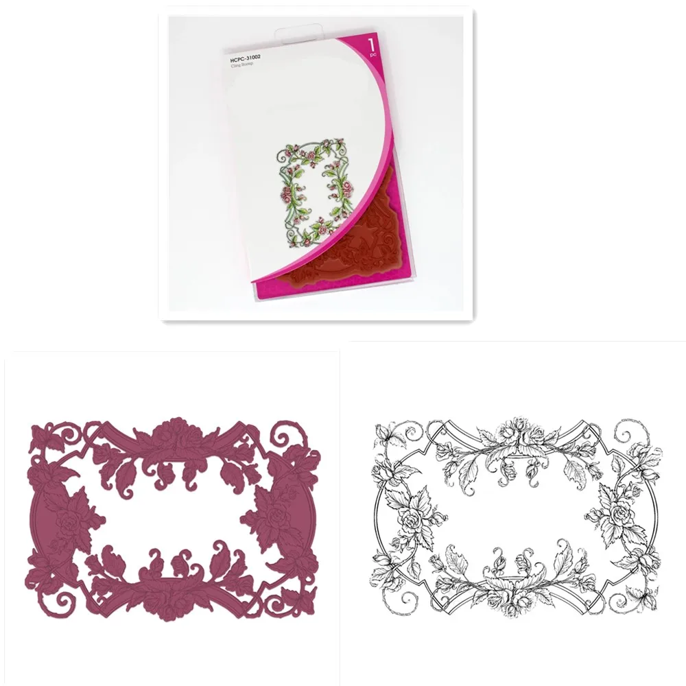 

Flower Tengm Metal Cutting Die and Stamp For Diy Dies Scrapbooking Template Embossed Paper Cards Making Craft Die Cuts New 2023
