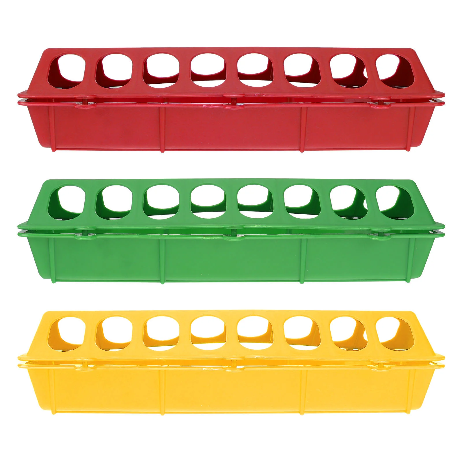 

Feeder Poultry Bird Feedingpigeon Chicken Trough Dispenser Dish Bowl Slot Feeders Chick Duck Container Water Parrot Drinkerbirds