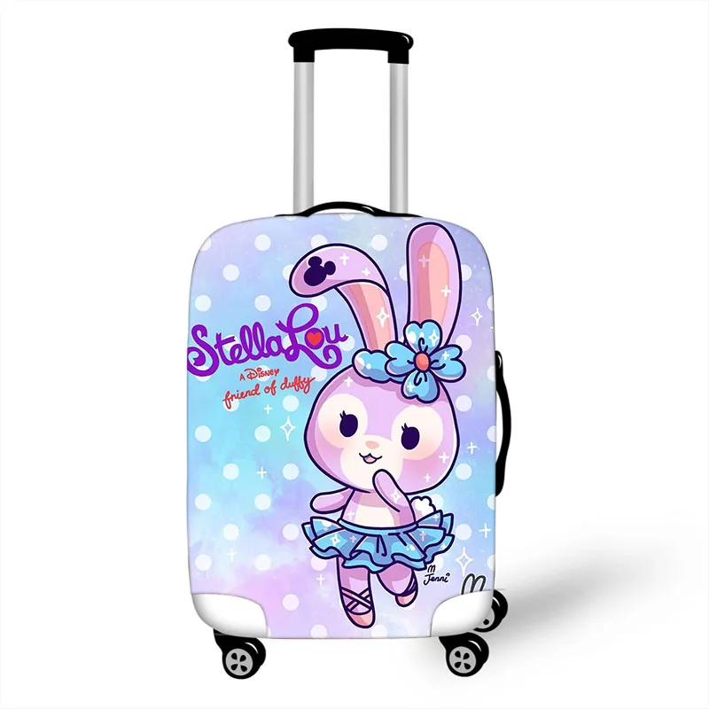 Disney Linabell Stella Lou Elastic Thicken Luggage Suitcase Protective Cover Protect Dust Bag Case Cartoon Travel Cover