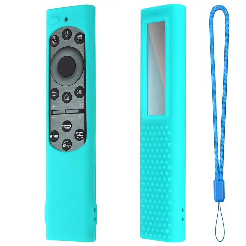 

Silicone Full Protective Case for Samsung TV 2022BN59/BN68/RMCSPB1FP1 Remote Control Shockproof Controller Cover with Lanyard