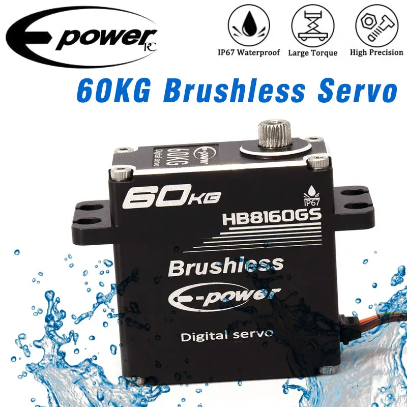 E-powerrc Бесщеточный Сервопривод С Высоким Крутящим Моментом 60 Кг Для
