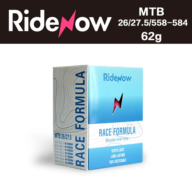 Сверхлегкая велосипедная внутренняя трубка Ridenow 26/27 5/29 фотолампа длиной клапана