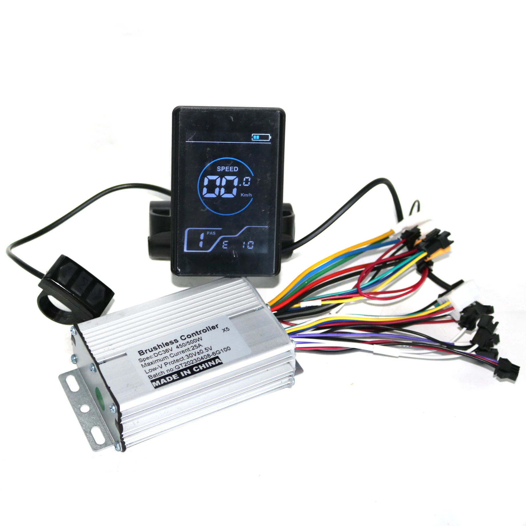 GREENTIME 6 Mosfet 36V/48V/52V/60V 500W 25A BLDC Электрический Ccooter контроллер и X5 ЖК-дисплей один комплект