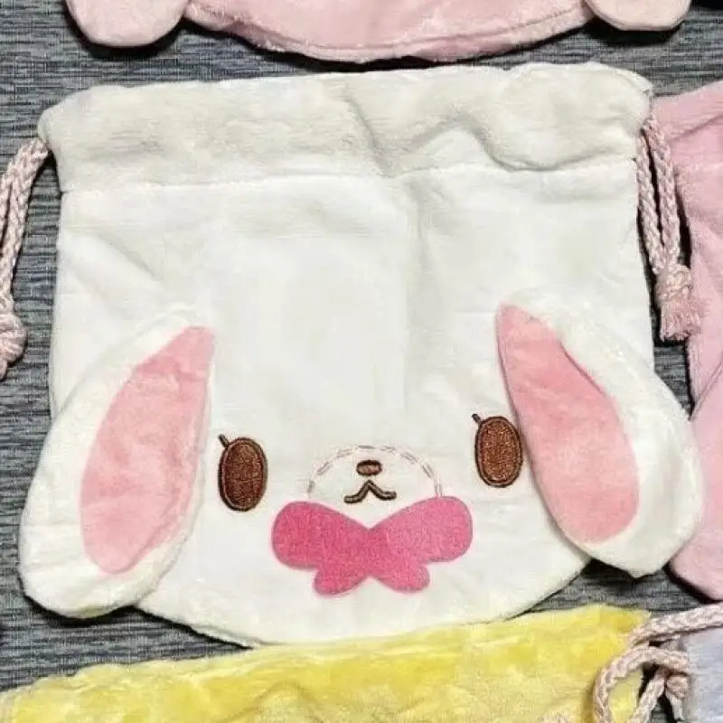 Симпатичная косметичка Kawaii Sugarbunnies в виде кролика, большая вместительная сумка на шнурке, портативная сумка для хранения мелочей и косметики, подарок для друга (art.: 3920dbeb1fa13) - 3920dbeb1fa13