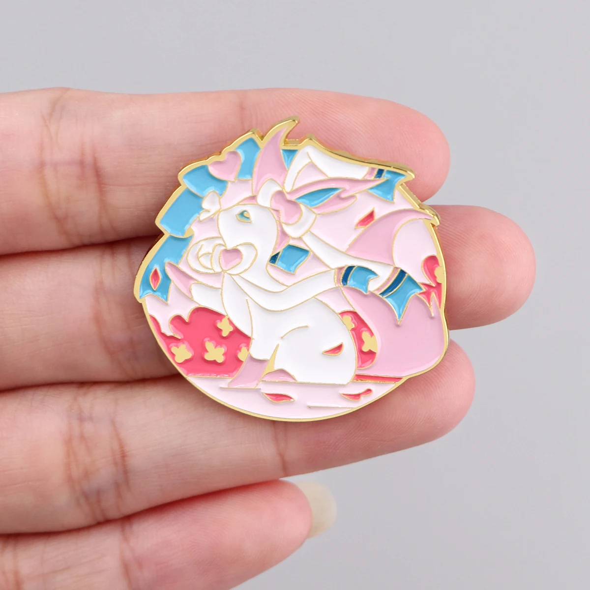 Милые эмалированные заколки в виде Аниме животных брошь животного спирта значки