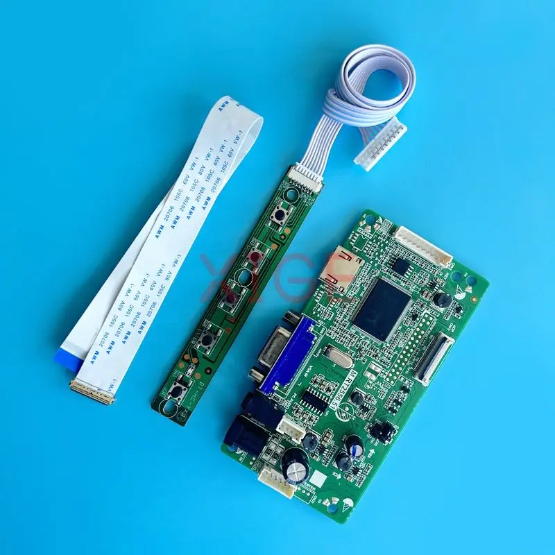 

LCD Monitor Controller Driver Board Fit B173RTN01 B173RTN02 1600*900 Laptop Screen VGA EDP 30-Pin HDMI-Compatible 17.3" DIY Kit