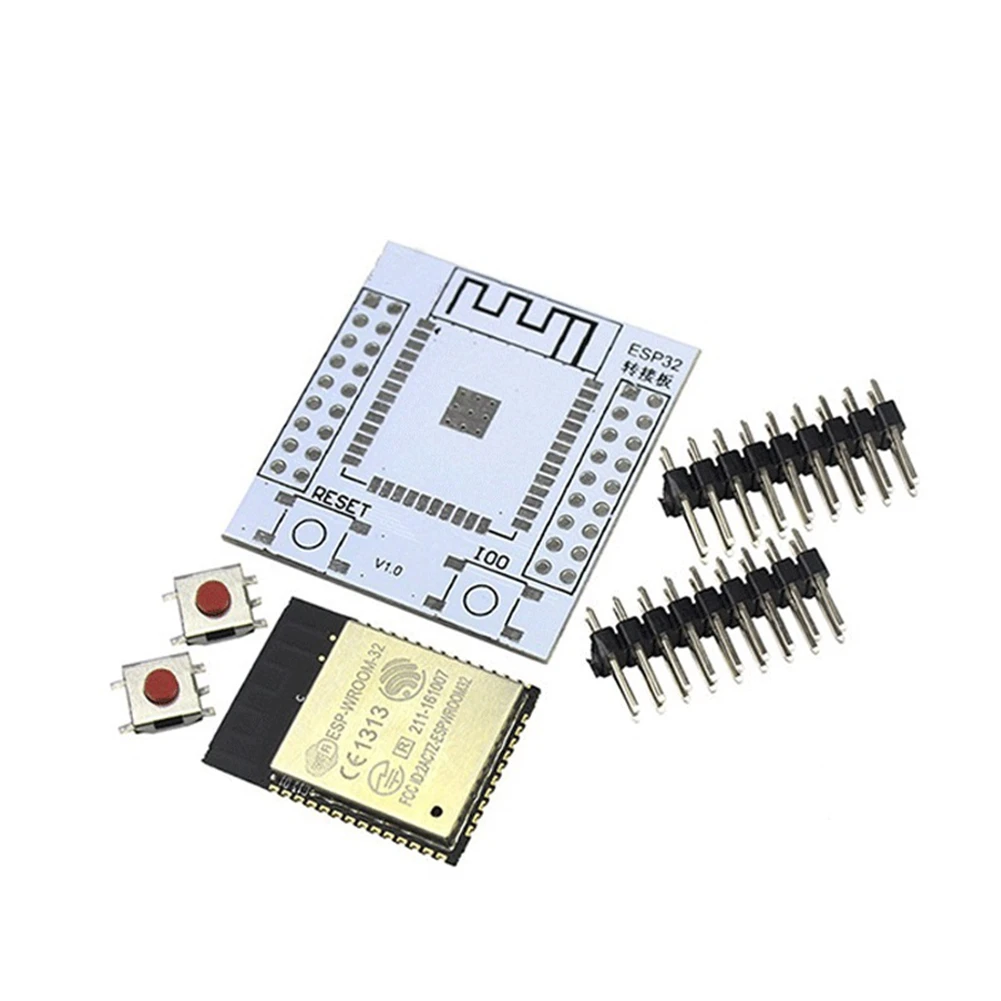 

ESP32 ESP-WROOM-32 IoT Wifi беспроводной Bluetooth модуль + фотоадаптер плата DIY Электронный комплект