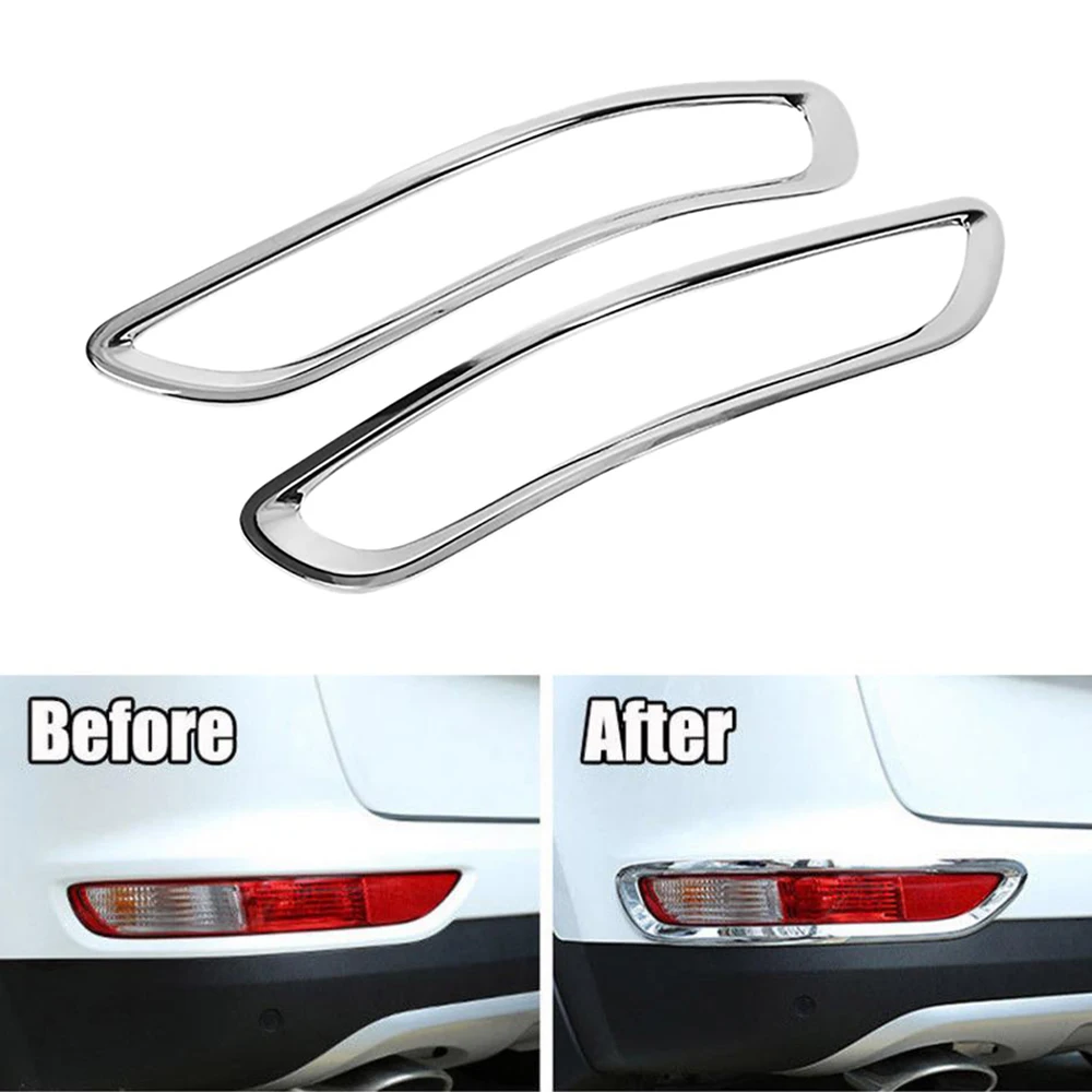 Для Kia Sportage KX5 QL 2015 2016 2017 2018 ABS хромированный задний отражатель противотуманная