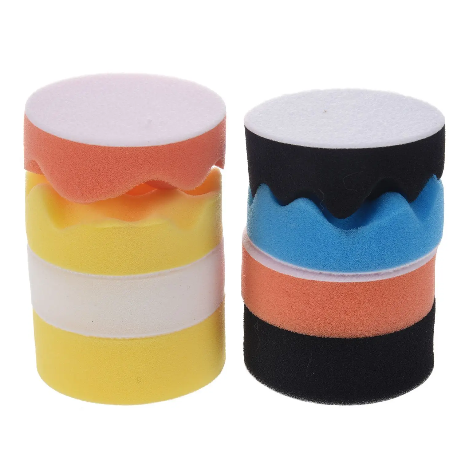 

11 Pieces 76mm Car Polishing Kit in Sponge Polishing Pad Polishing sponge Set for Car Kit Polishing Wax Buffer Pad