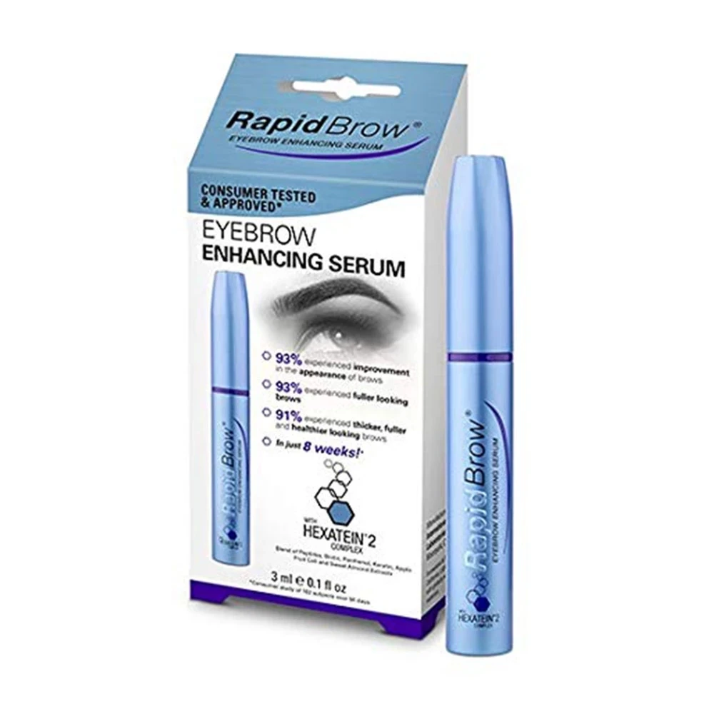 

3ml Rapidbrow Eyebrow Enhancer Growth Serum Hexatein Rapid Brow Enhancing Serum Conditioner Revitalash Extend Lash rapidlash