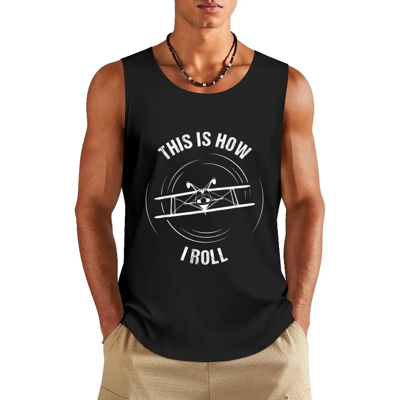 Высший пилотаж Sport Tank Top Мужская летняя одежда футболка