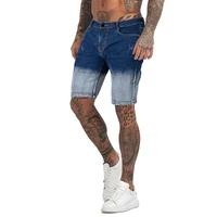 gingtto beach shorts men summer short jeans classic elastic waist casual fit streetwear brand fashion stretchy new arrivals dk41