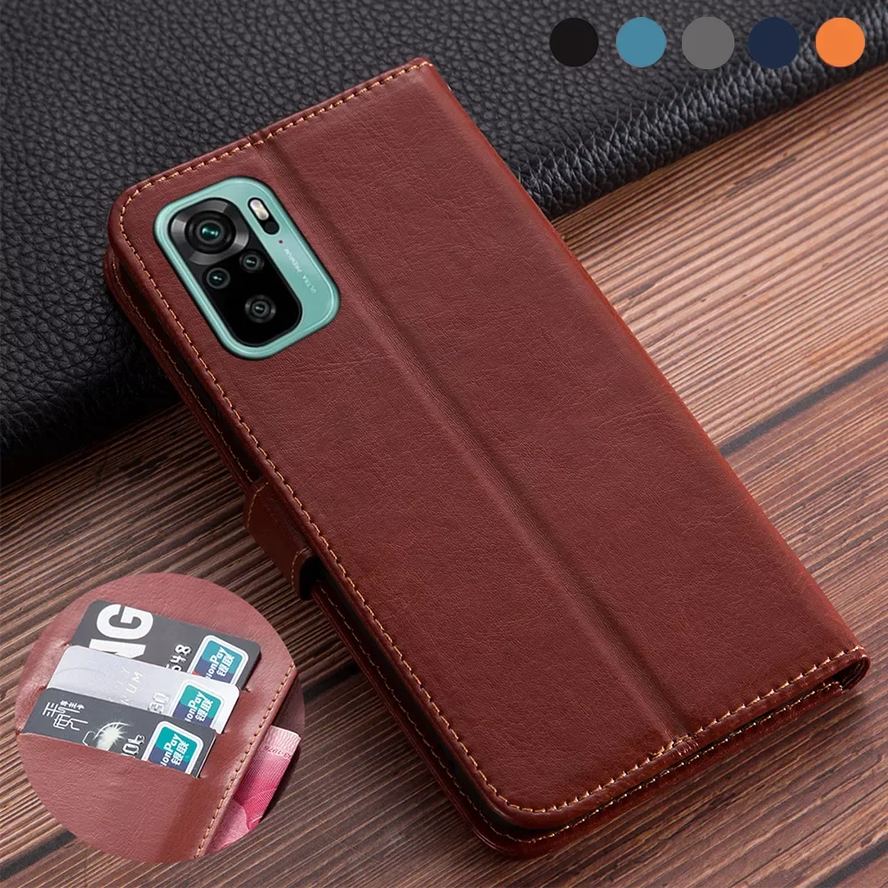 

Luxury Flip book leather case on For Xiaomi Redmi Note 10S Cover Redmi Note 10S 10 S case on For Redmi Note10 S ksiomi Cover