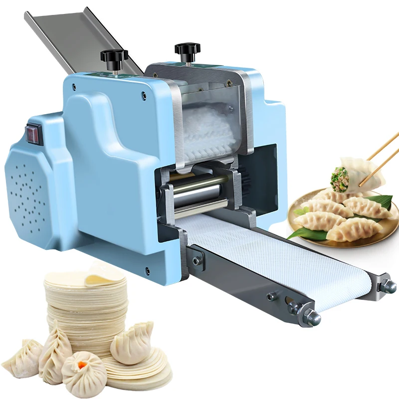 

2023 110V/ 220V Dumpling Machine Noodle Machine Automatic Wonton Wrapping Machine Commercial Electric Pasta Pasta Maker Machine
