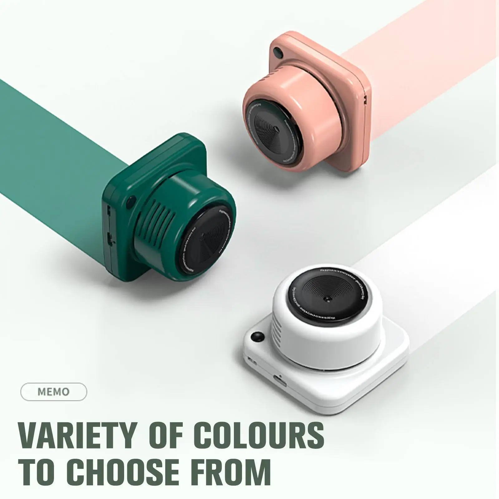 

Camera Shape Hanging Neck Fan Portable Mini Camera Mute Summer Cooler Usb Small Air Fan Rechargeable W5s6