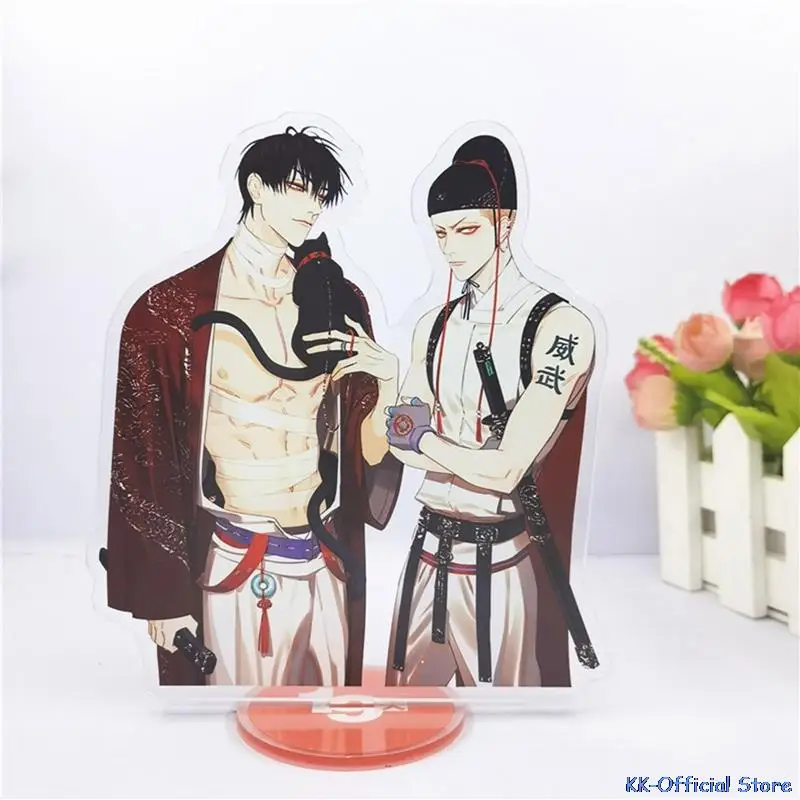 15CM Anime 19 Days Cartoon Cosplay Acrylic Desk Stand Youth Figure Old Xian Hetian Jian Yi Desktop Model Plate Holder Decoration - купить по