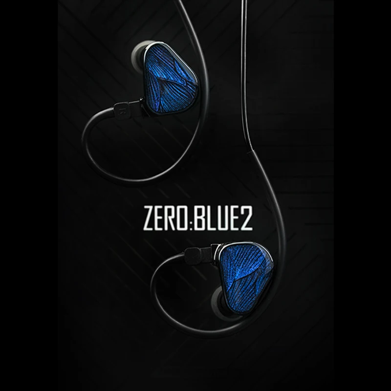 Фото Наушники TRUTHEAR x Crinacle Zero:BLUE2 Проводные наушники-вкладыши HIFI для музыкальных игр с разъемом 3,5 мм №3