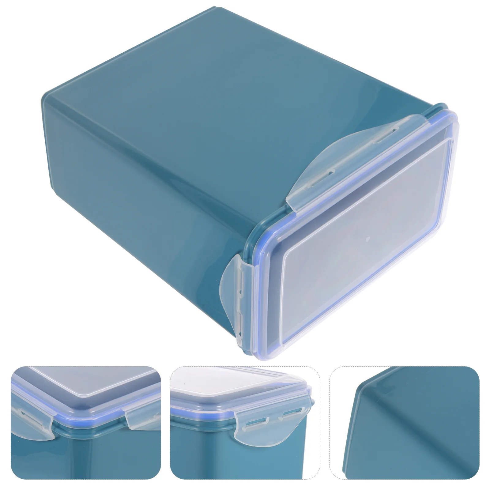 

Airtight Storage Container Organizer Lid Food Storage Bin Cat Treat Dispenser Pet Food Storage Bucket Flour Cat Food Bucket