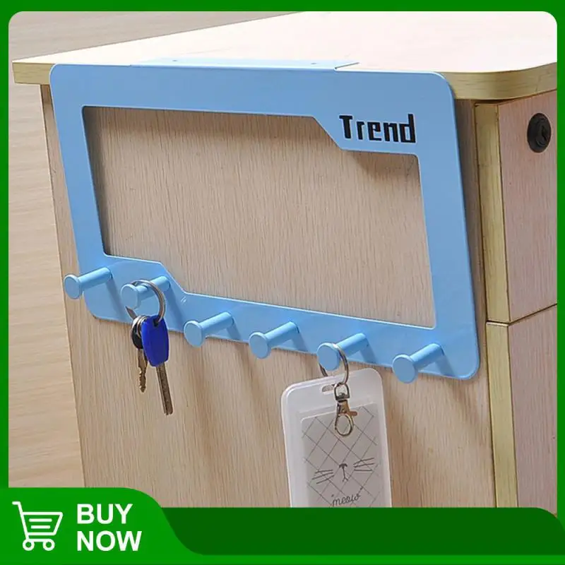 

Креативный минималистичный дверной крючок без следов, стойка для пальто без гвоздей, подвесная дверь, шесть крючков, вешалка для полотенец, Сэкономьте место, стеллаж для бумаги