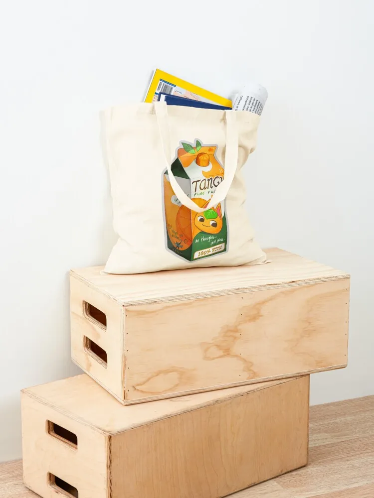 Картонная сумка-тоут Tangy’s Orange Juice многоразовые сумки для продуктов холщовая