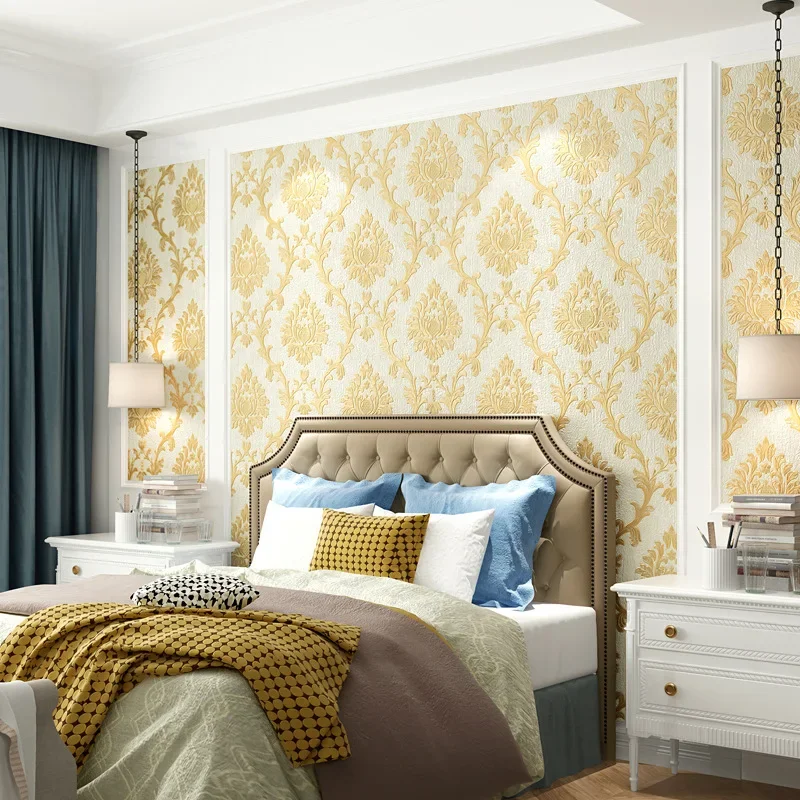 Водонепроницаемые 3D обои Damask