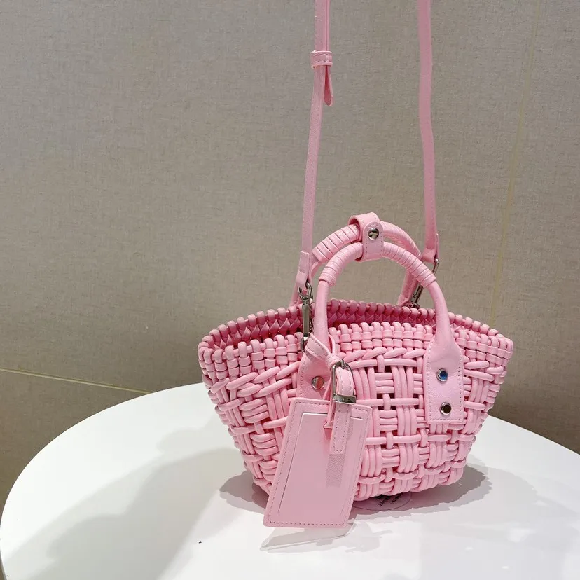 

Ажурная модная плетеная сумка высокого качества для женщин, шоппинг, Пляжная маленькая роскошная дизайнерская брендовая Сумочка через плечо с отделением для карт