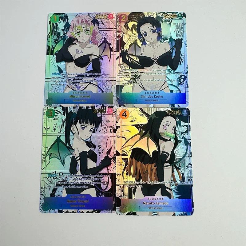 Demon Slayer персонажи аниме Kamado Nezuko Tenjirou DIY домашние бронзовые игрушки коллекционная