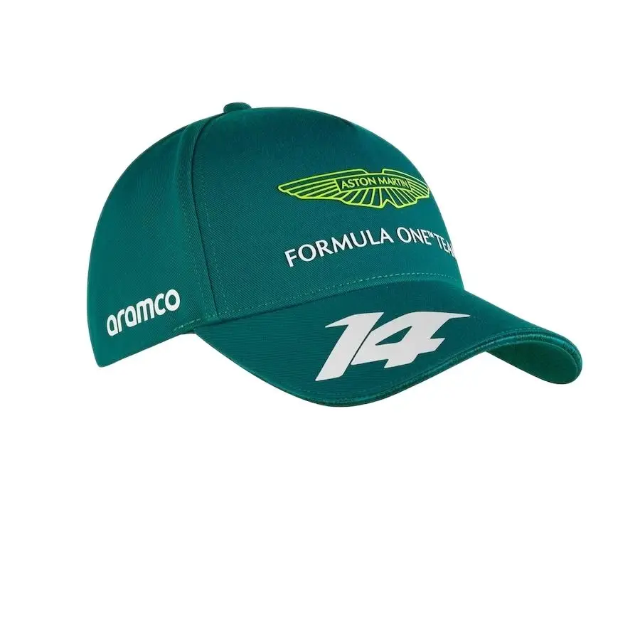 

Модная бейсболка для команды Alonso F1 Aston Martin, Снэпбэк Кепка из хлопка, регулируемые кепки, шляпы от солнца, мужские кепки Фернандо, 2023