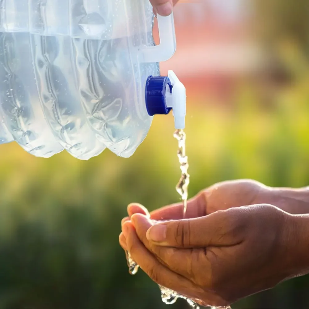 Складное ведро для воды 5L-15L уличный походный питьевой мешок контейнер емкость