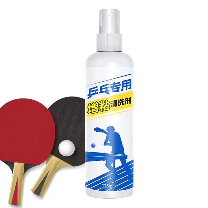 

Table Tennis Paddle Cleaner Ping-Pong Bat Equipment Care Table Tennis Racket Care Rubber Cleaner And Wood Cleaner 4.2 Oz Rubber