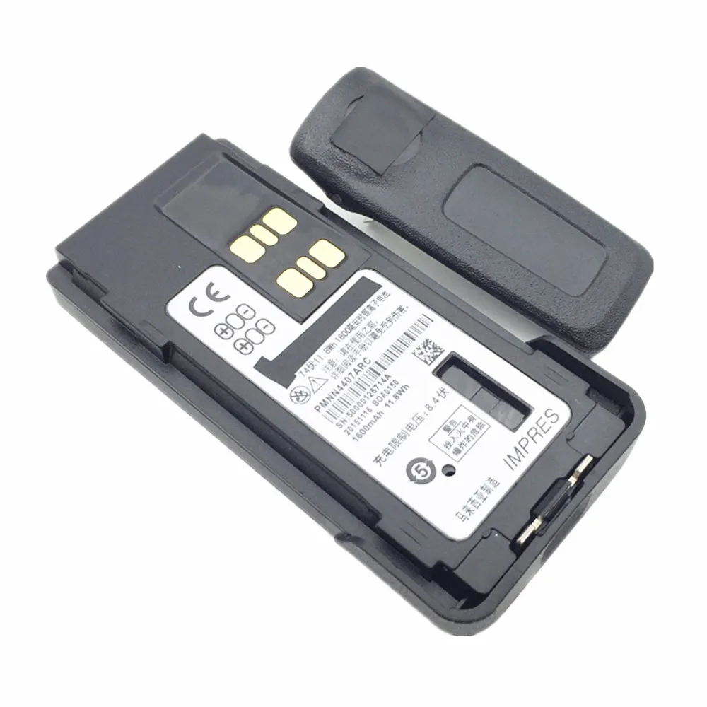 

1600MA Li-ion Battery PMNN4407+Belt Clip For Motorola Radio GP328D GP338D XPR3300 XPR3500 XPR7350 XPR7550 XiR P8600 P8668i