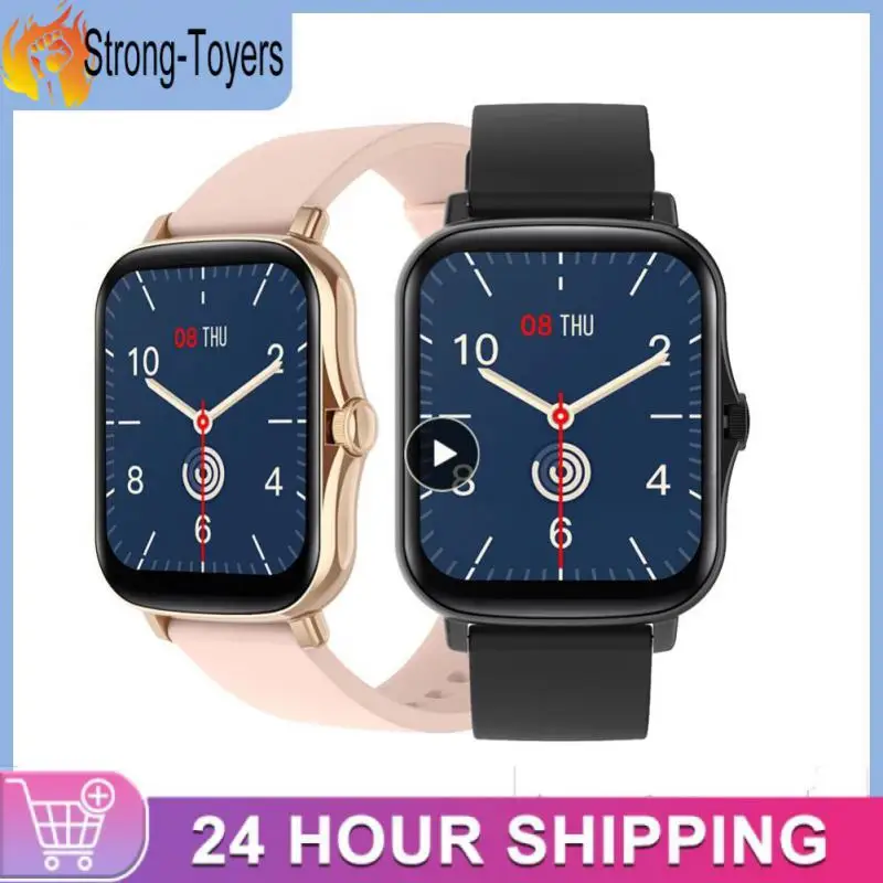 

1~4PCS Woman Smart Watch 2021 Full Touch Screen Knob Rotation Fitness Tracker GTS 2 Smartwatch For IPhone PK P8 Plus