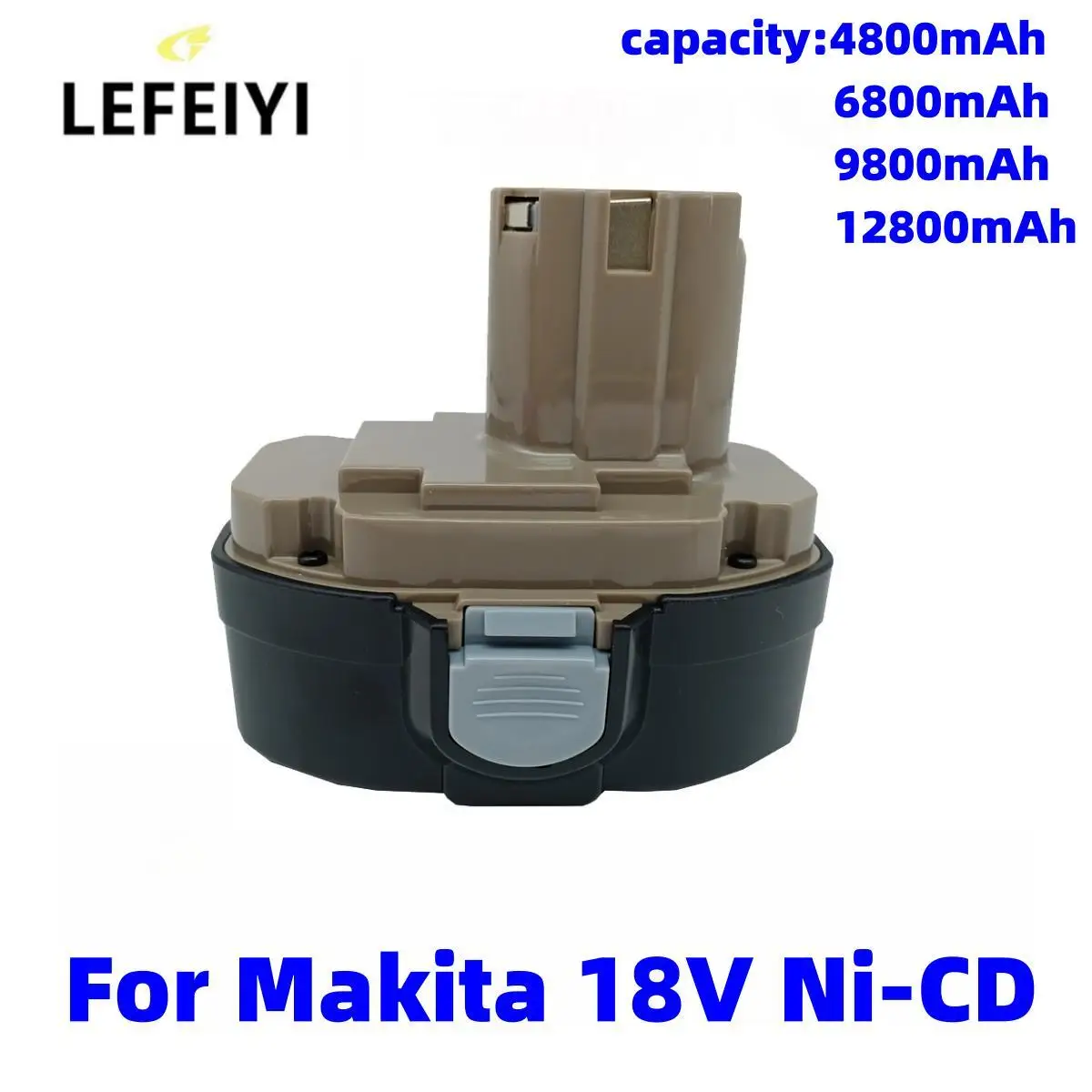 

New 18V 4.8/6.8/9.8/12.8AH Ni-CD Rechargeable Tools Battery For MAKITA 1822 192826-5 192827-3 PA18 Free Shipping