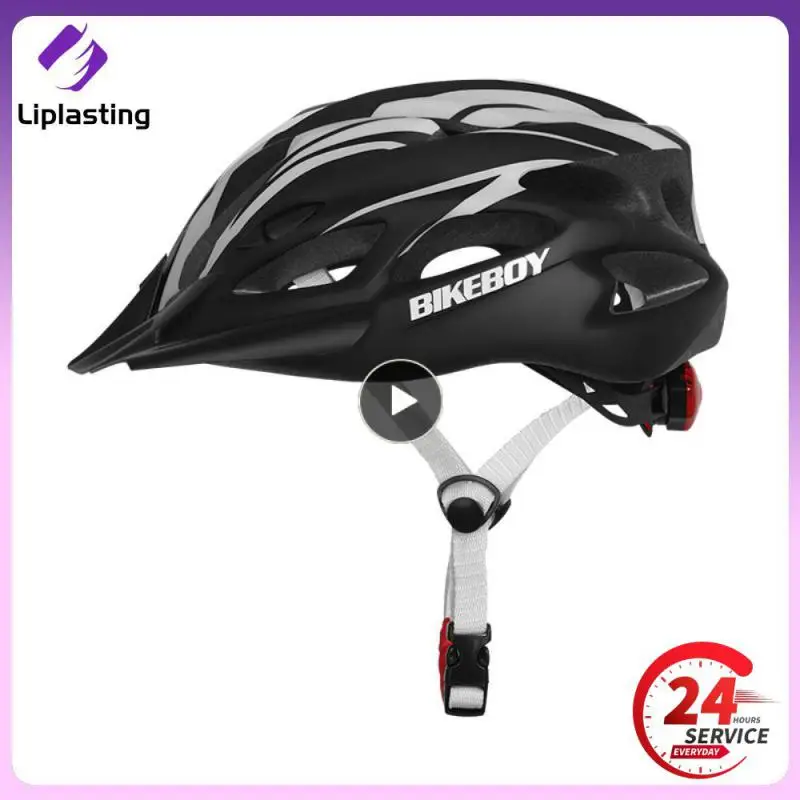 

NEW Bikeboy Bicycle Helmet Road MTB Cycling Helmets Integrally-molded MTB Men Women Ultralight Bike Helmet With Light