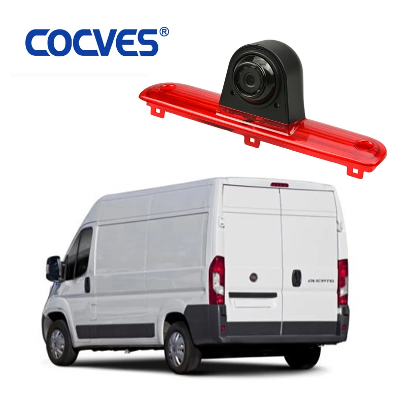 COCVES IP69K Brake Light Camera For Fiat Ducato 2006-2020/Peugeot Box/Citroen Jumper 1/3 CMOS /CCD Sensor Backup Camera