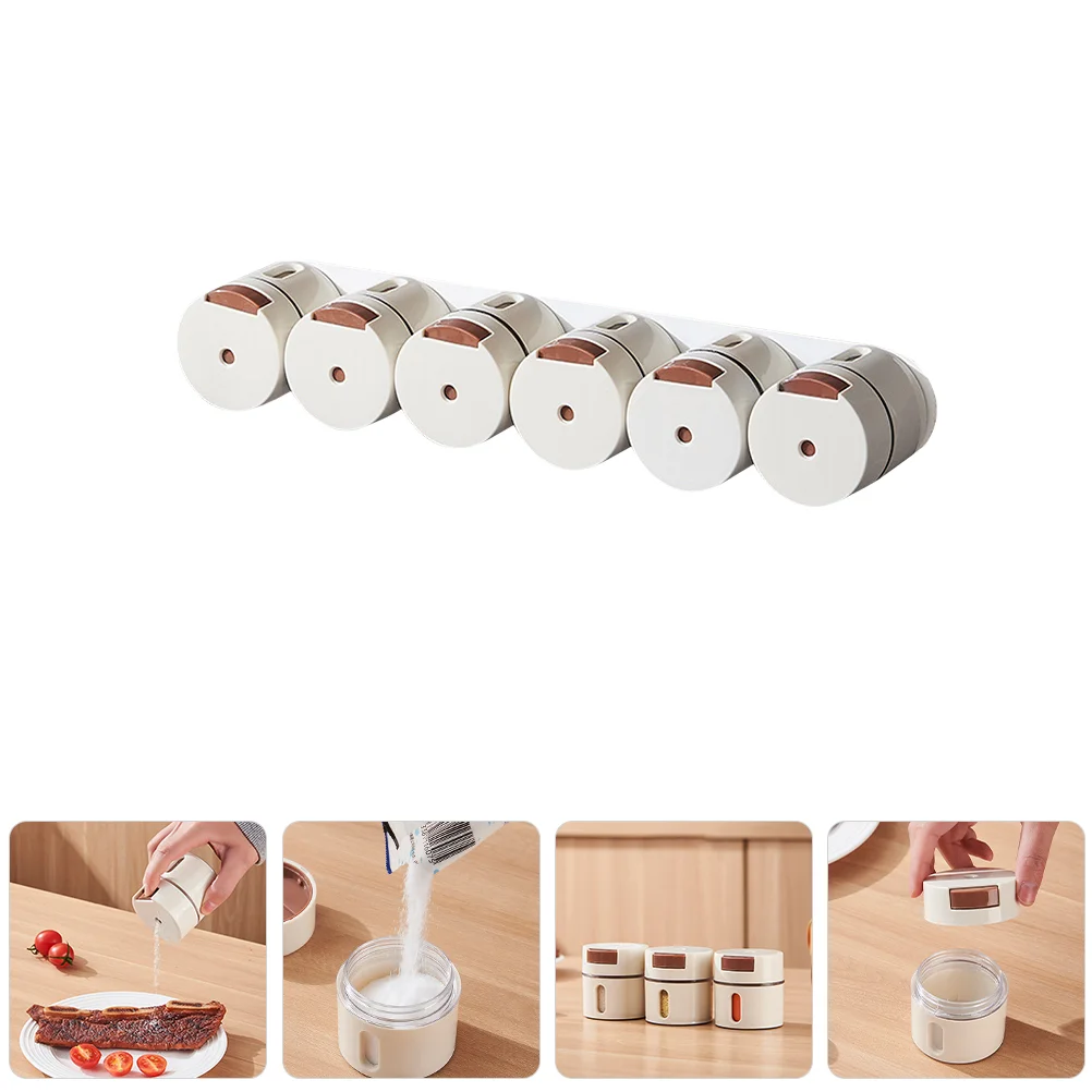 

1 Набор Магнитных коробок для приправ, магнитная коробка для специй в холодильнике, настенная банка для специй, коробка для хранения