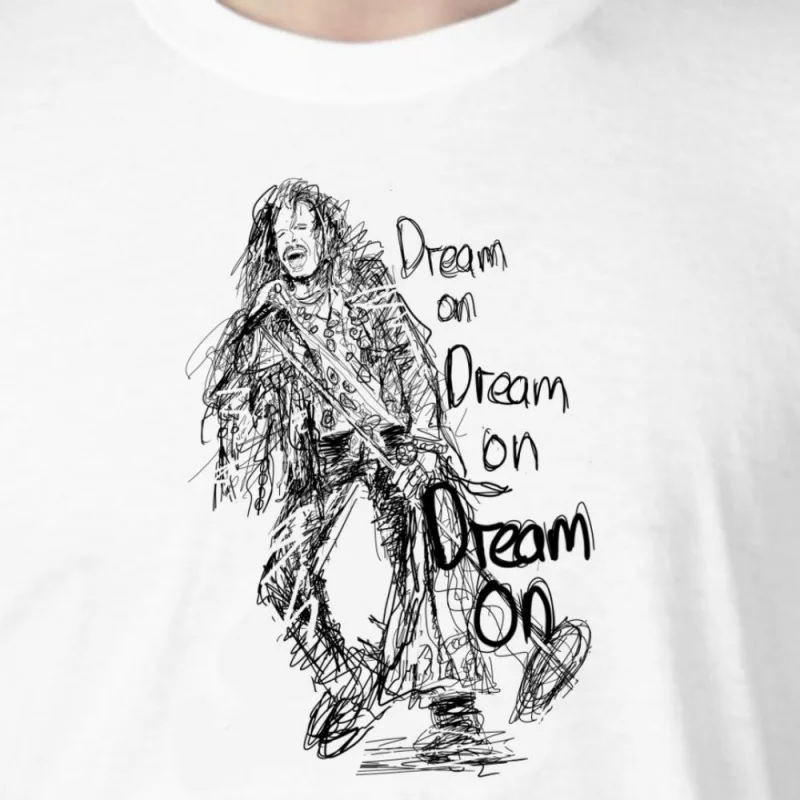 Фото Стивен Тайлер – Aerosmith, , Назад в день, Рок, The Singers,Steven Tyler – Aerosmith_00000890 - Футболки с рисунком вручную fo №1