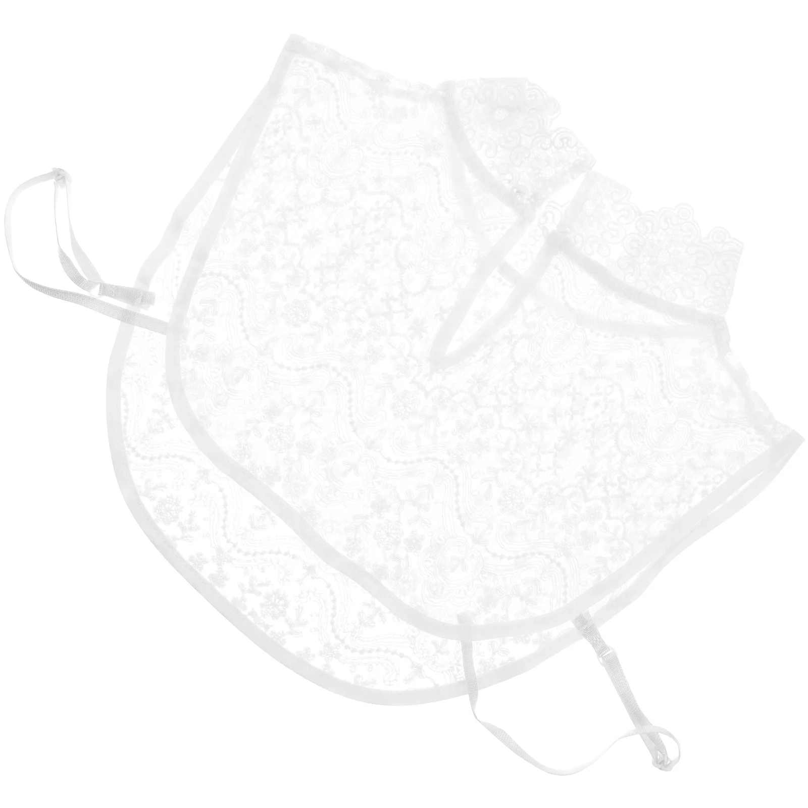 

Shirt Collar Fake Detachable Women Lace Blouses White Attachment Chiffon Shirts False Collars Artificial