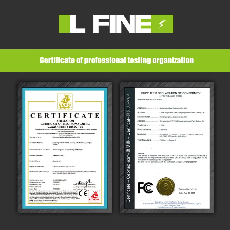 Лазерный уровень 3/4D 8/12/16 линий зеленый луч самонивелирующийся на 360 градусов