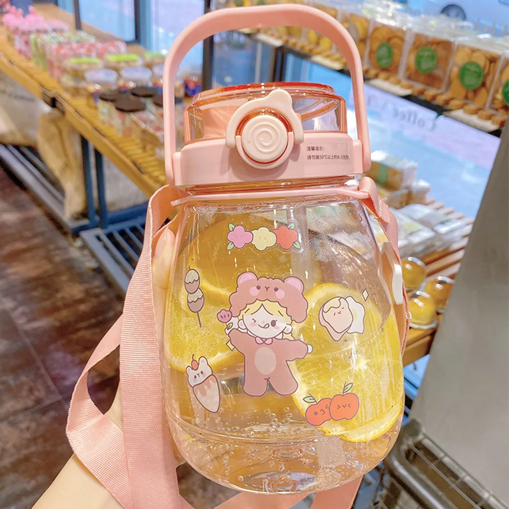 

Бутылка для питьевой воды с наклейками, 1,3 л
