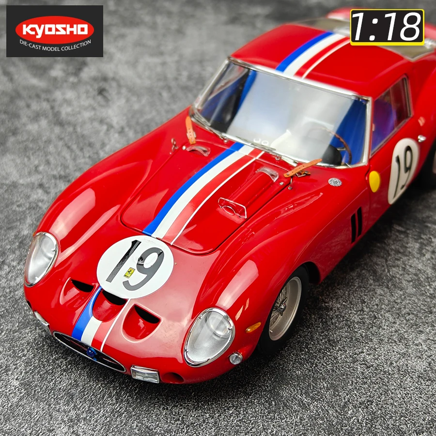 Новинка в масштабе 1:18 модель автомобиля Kyosho из сплава 250 ГТО красная 19 #22 #