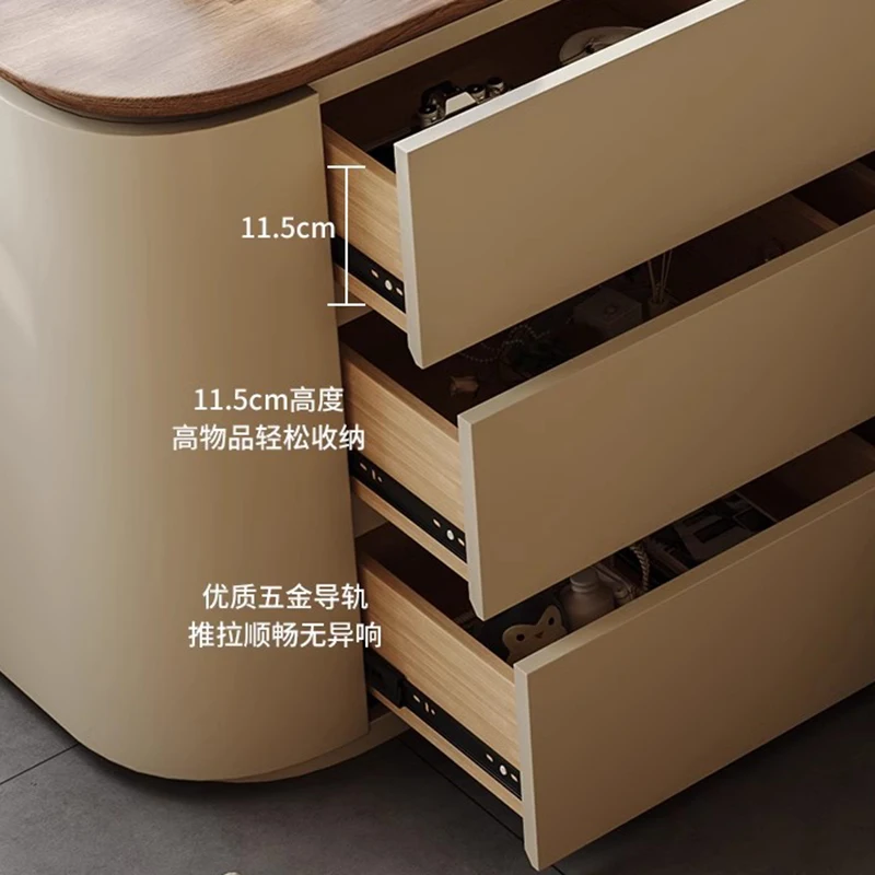 Современные шкафы-комоды для хранения косметики скандинавские туалетные