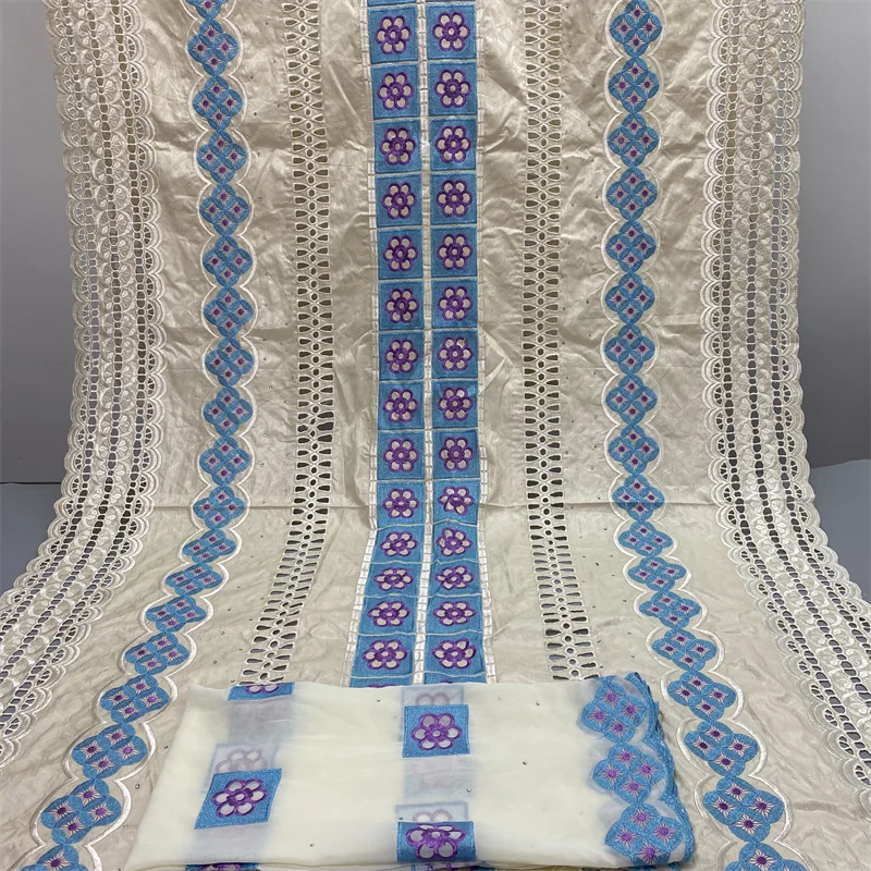 

5 ярдов + 2 ярда, 2022 новый дизайн, Австрия, качественная базин, богатая Brode ткань, Золотая Гвинея, парчовая Ткань, 100% хлопок, Shadda Soft 14L