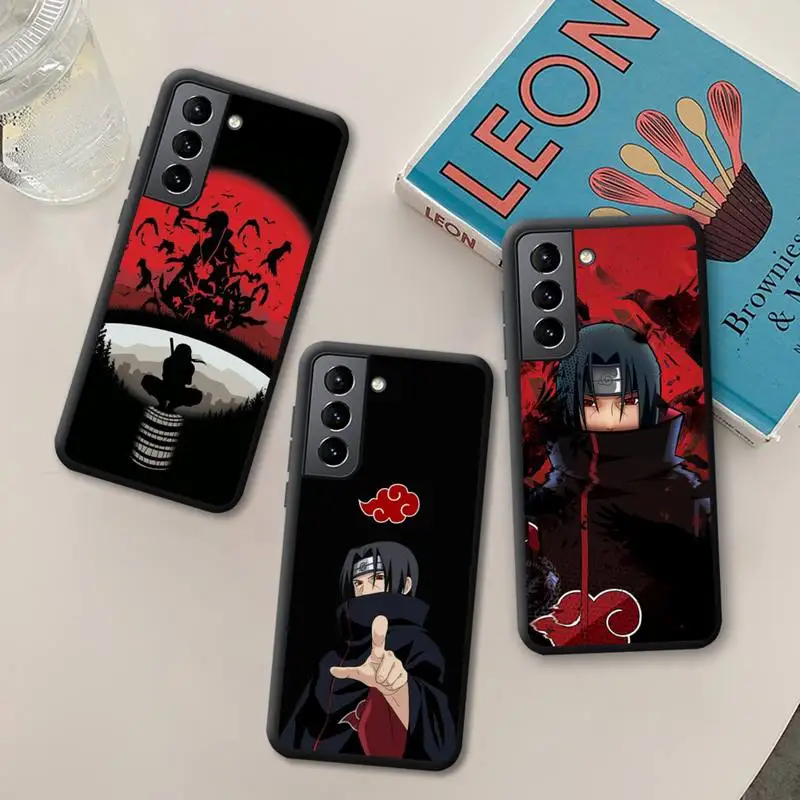 

Japan Anime Naruto Itachi Uchiha Phone Case Silicone Soft for Samsung Galaxy S21 Ultra S20 FE M11 S8 S9 Plus S10 5G lite 2020